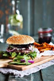 Homemade Wildschweinburger Susskartoffel Pommes Rezepte Essen