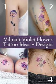 Check spelling or type a new query. Vibrant Violet Flower Tattoo Ideas Designs Tattooglee