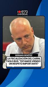 El director de Movilidad de la Intendencia de Montevideo, Germán Benítez  dijo en entrevista con Punto de Encuentro que pese a que todavía no se está  fiscalizando que se invada el carril Solo Bus, la ...