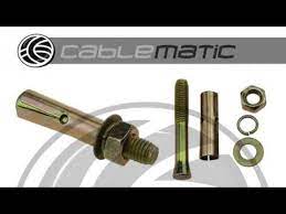 ‎mariano guerrero‎ to taco fisher. Taco Metalico De Expansion Con Tornillo 12x65mm Distribuido Por Cablematic Youtube