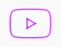 Also stay safe out there and always wear you mask! Hd Purple Neon Aesthetic Youtube Yt Play Icon Png Citypng