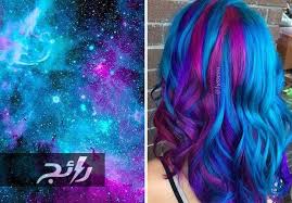 صور مدهشة لألوان شعور فتيات مستوحاة من قوس قزح موقع رائج galaxy hair color best hair dye hair styles