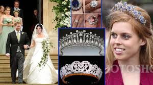 When images first started to emerge of markle and her mother, doria ragland, in the car on. Princess Eugenie S Engagement Ring What Tiara She Meghan Markle As Princess Diana Youtube