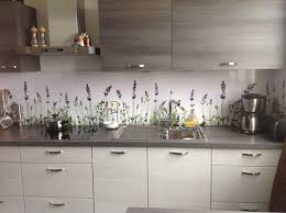 Kuchenruckwand Lavendel Glasruckwand Kuche Wohnung Kuche Kuche