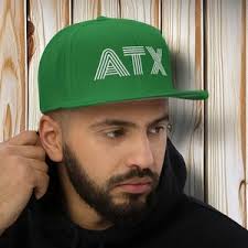 Austin Script Baseball Font Snapback Trucker Hat NOFO_H035