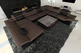 Fabric Design Sofa Atlanta Xl With Led In 2020 Sofa Design Best Sofa Fabric Sectional Sofas