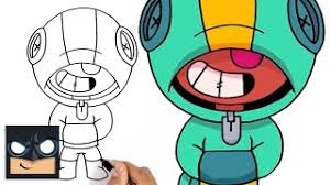 Star character stars cartoon drawings comics zelda characters fictional characters fan art brawl. How To Draw Leon Brawl Stars Awesome Step By Step Tutorial Youtube