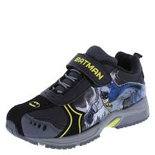 Boys Batman Light Up Runnerboys Batman Light Up Runner Black Fashion Kids Shoes Cheap Boys Shoes Batman Shoes