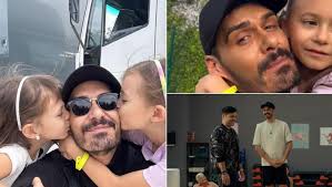 George Burcea, întâlnire emoționantă cu fetițele lui. Ce planuri au avut  copilele pentru timpul petrecut împreună