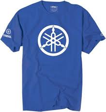 Black And Royal Blue T Shirt Factory Effex Licensed Yamaha 2d Tuning Fork T Shirt Blue Mens All Sizes Ebay In 2020 Shirts Mens Tshirts T Shirt Factory