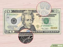 You can only see it when a light source is behind the bill. 4 Ways To Detect Counterfeit Us Money Wikihow