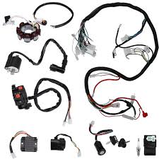 The main power for the device runs from the power hub to the relay and then to the device. 150 200 250 300cc Wire Harness Wiring Cdi Assembly Atv Quad Coolster
