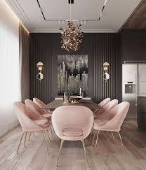 Go futuristic, with colourful clocks that shine metallic. 489696159487003667 Luxury Dining Room Dining Room Interiors Luxurious Dining Room