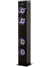 Art Sound Ar1004 Wall Powered Bluetooth Tower Speaker Wit Bluetooth Powered The Speaker Can Easily Wirelessly Co Tower Speakers Car Tracking Device Speaker