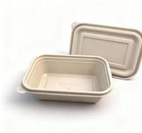 Disposable Compostable Biodegradable Barbecue Tray Corn Starch Cornstarch  Meat Tray