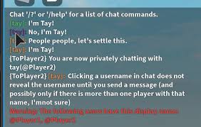 Enter your roblox username first! Say Hello To Display Names Announcements Devforum Roblox