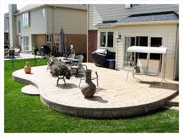 10 painted concrete patio / floor ideas. Backyard Patio Ideas Concrete Novocom Top