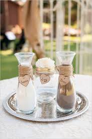 Rustic Mountain Wedding Rustic Mountain Wedding Sand Ceremony Wedding Wedding Centerpieces Mason Jars