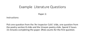 The best way to get a grade 9. Dealing With Extract Questions Ppt Download