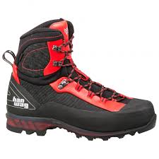 Hanwag Ferrata Ii Gtx Mountaineering Boots Black Orange 7 5 Uk