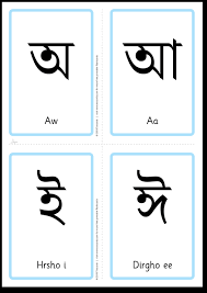 Bengali alphabet writing worksheets pdf. Free Bengali Alphabet Flashcards For Kids Totcards