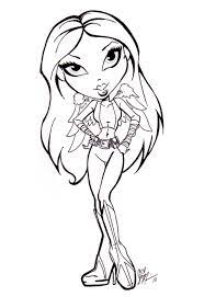 Celebrated every year on october 31st, on the eve of all saints day. The Bratz Free To Color For Children The Bratz Kids Coloring Pages