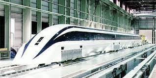 Berikut ini adalah penjelasan umum dari prinsip levitasi magnetik, kumparan levitasi dipasang pada dinding samping lintasan. Kereta Pada Maglev Bantal Magnetik Transrapid Maglev Atau Kereta Api Di Bantal Magnetik Transportasi Level Baru Mainan Yang Sangat Mahal