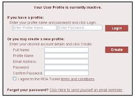 Now i am using this code. Logging In And Creating Profiles