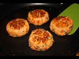Lemon juice, and one egg whisked together) and 5 potatoes about the size of tennis balls riced. Best Salmon Patties Recipe Salmon Cakes Jenny Can Cook