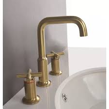 Widespread Bathroom Faucet In 2020 Widespread Bathroom Faucet Brass Bathroom Faucets Bathroom Faucets