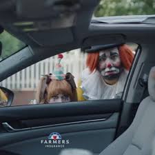 Farmers insurance commercial still keep your eyes glued to your tv's and see if you can catch me in a spot with jk simmons as a sad clown! My Farmers Insurance National Commercial Is Airing Lisa Lynn Dempsey