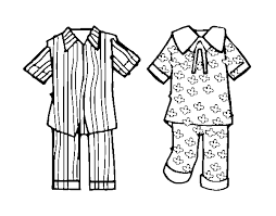 Use these images to quickly print coloring pages. Pajamas Coloring Page Pajama Day Pajama Party Kids Super Coloring Pages