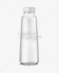 300ml Clear Glass Water Bottle Mockup In Bottle Mockups On Yellow Images Object Mockups Bottle Mockup Clear Water Bottle Glass Water Bottle
