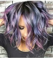 Pin By Chantel Ganger On Hair Inspiration Metallic Hair Metallic Hair Dye Hair Styles