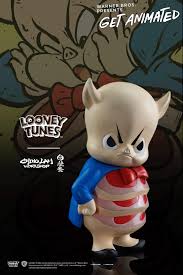 He was the first character created by the studio to draw audiences based on his star power, and the animators created many critically acclaimed shorts featuring the character. Get Animated Porky Pig By Chino Lam Strangecat Toys