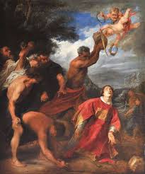 Your Paintings The Stoning Of Saint Stephen Anthony Van Dyck Santo Estevao Imagens Catolicas
