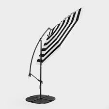 Black And White Striped Cantilever Umbrella Black And White Stripe Cantilever Umbrella Cantilever Umbrella Umbrella Black