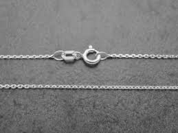 Elegante königskette aus veredeltem 925er sterling silber, die oberfläche fein poliert und für lang keine schöne kette sollte poliert sein aber nichts davon zu sehen, kein bißchen glanz nichts. Silberkette Anker Sterling Silber Rhodiniert 50 Cm Diamantiert 0 8 Mm 36587