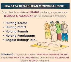 Mana tidak nya insuran kereta bukan lah sebegitu murah. Life Insurance Takaful
