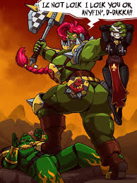 Fck da female space marines, gimme da Boset : rGrimdank