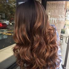Here, highlights and lowlights accent the darker base, both in auburn and blonde hair colors. 50 Fabulous Highlights For Dark Brown Hair Hair Motive Hair Motive