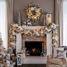 Dbackdrop can offer a wide variety of photography backdrops, such as abstract texture backdrops, festival backdrops, season backdrops, baby backdrop at unbelievable price without sacrificing service. This Christmas Add An Elegant Yet Simple Feel To Your Decor With A Stunning Combina Christmas Mantel Decorations Christmas Fireplace Christmas Fireplace Decor
