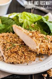 Walnut And Rosemary Oven Fried Chicken The Recipe Critic Fries In The Oven Recipes Fried Chicken Recipes