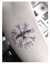 When the vikings walked the earth the interesting thing about norwegian tattoos is that they have so much history and symbolism. 15 Beautiful Timeless Compass Tattoos Compass Tattoo Luck Tattoo Norwegian Tattoo