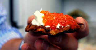 Potato Pancakes Even Better Potato Pancakes Food Caviar Dishes