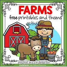 This set is also available in a larger set. Farm Animals Theme Activities And Printables For Preschool And Kindergarten Kidsparkz