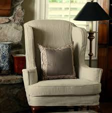 Slipcovers for wingback chairs | wing chair covers & slipcovers. Tan Linen Slipcovers For Chairs Wingback Chair Slipcovers Custom Slipcovers