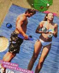 Heureux en amour avec claire keim depuis 2006, avec qui il a eu une fille prénommée uhaina en 2008, il est aussi le papa d'un grand fils de 21 ans, tximista. Bixente Lizarazu Avec Claire Keim