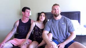Big Man Bryce Dominates Robbie & Veronica Sweaty Threesome by BiGuys Fuck