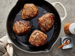 Filet mignon (/ ˌ f iː l eɪ ˈ m iː n j. Pan Seared Filet Mignon Recipe Myrecipes